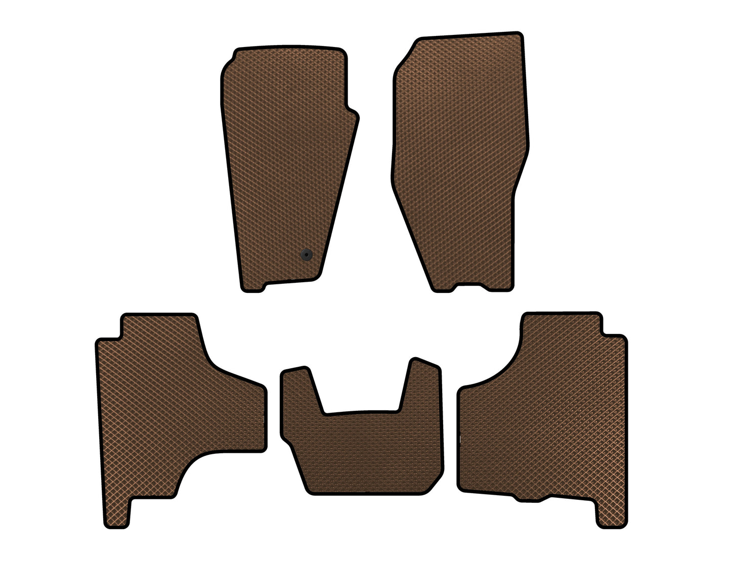 EVA mats (Brown) for Dodge Nitro 2007↗ - image 1