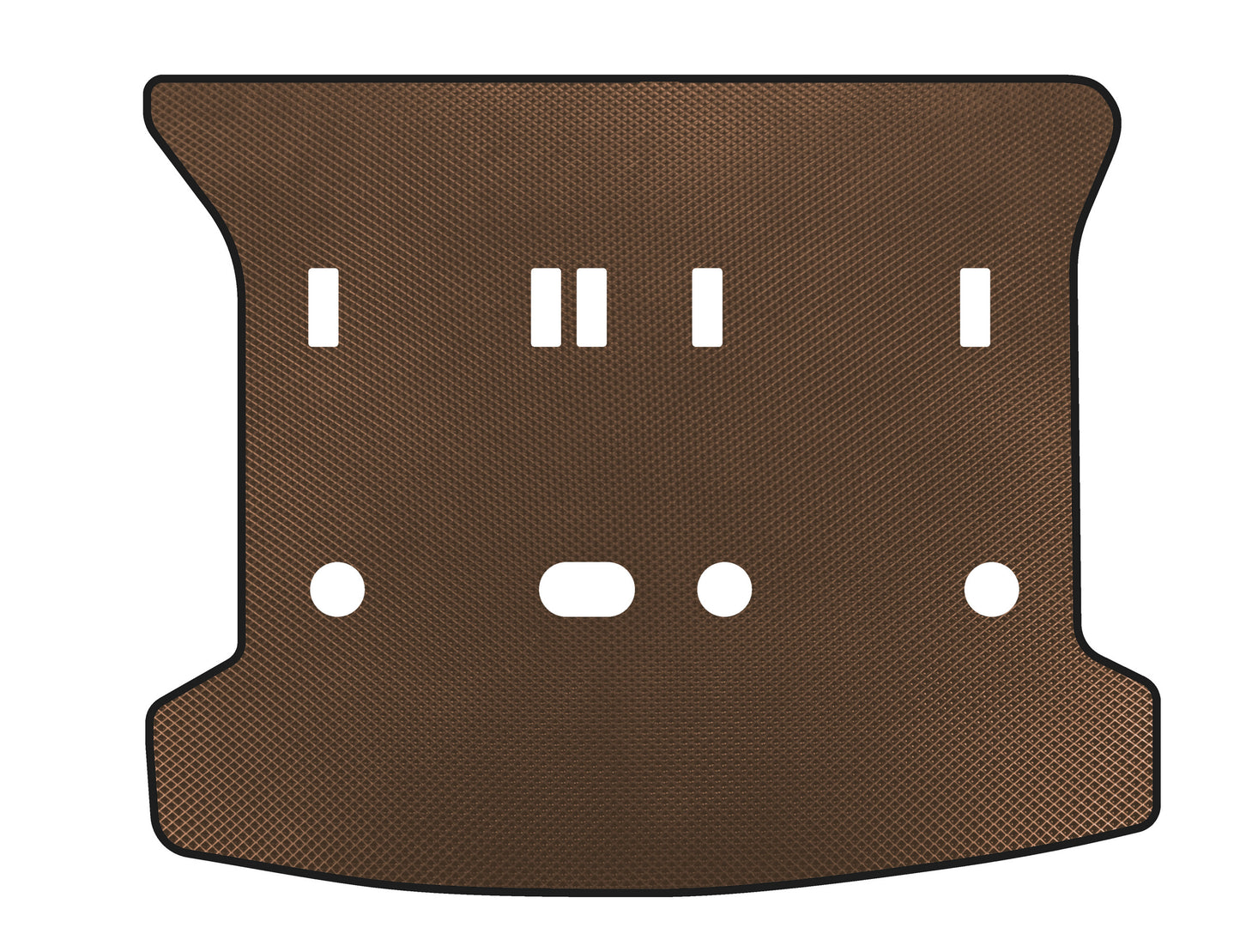 Trunk Mat EVA (SW, Brown) for Peugeot 307 2001-2008 - image 1