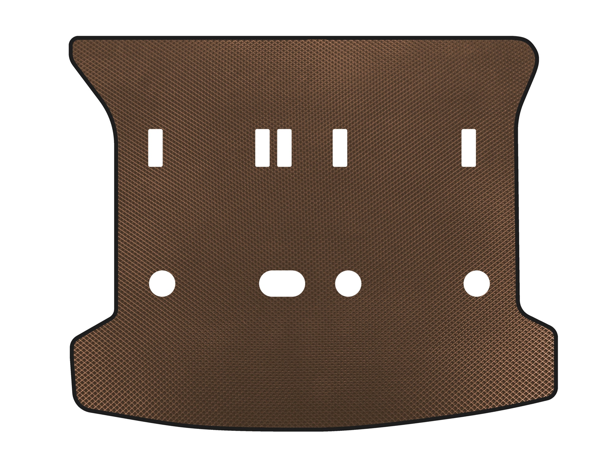 Trunk Mat EVA (SW, Brown) for Peugeot 307 2001-2008 - image 1