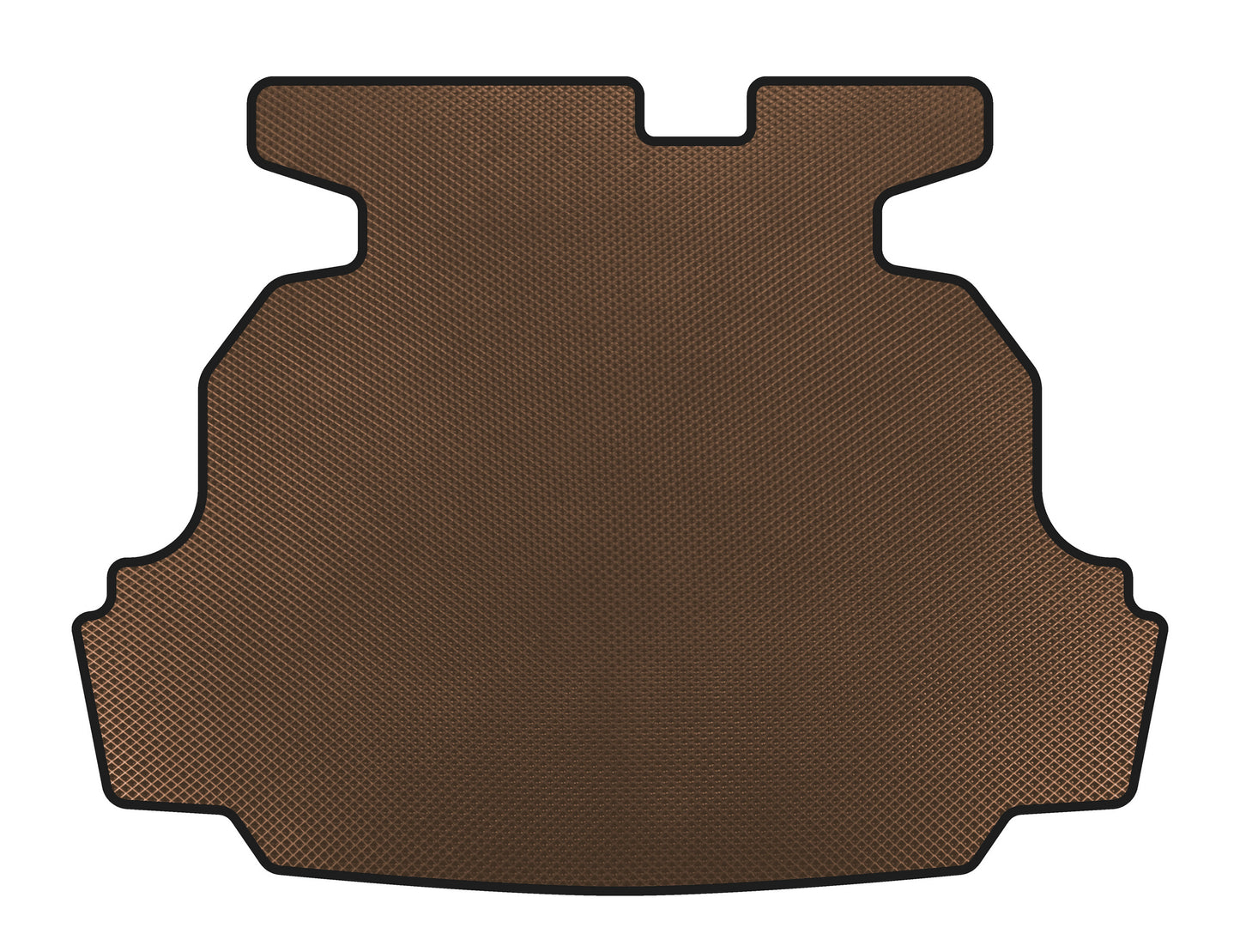 Trunk mat (SD, Brown) for Geely Emgrand EC7 - image 1