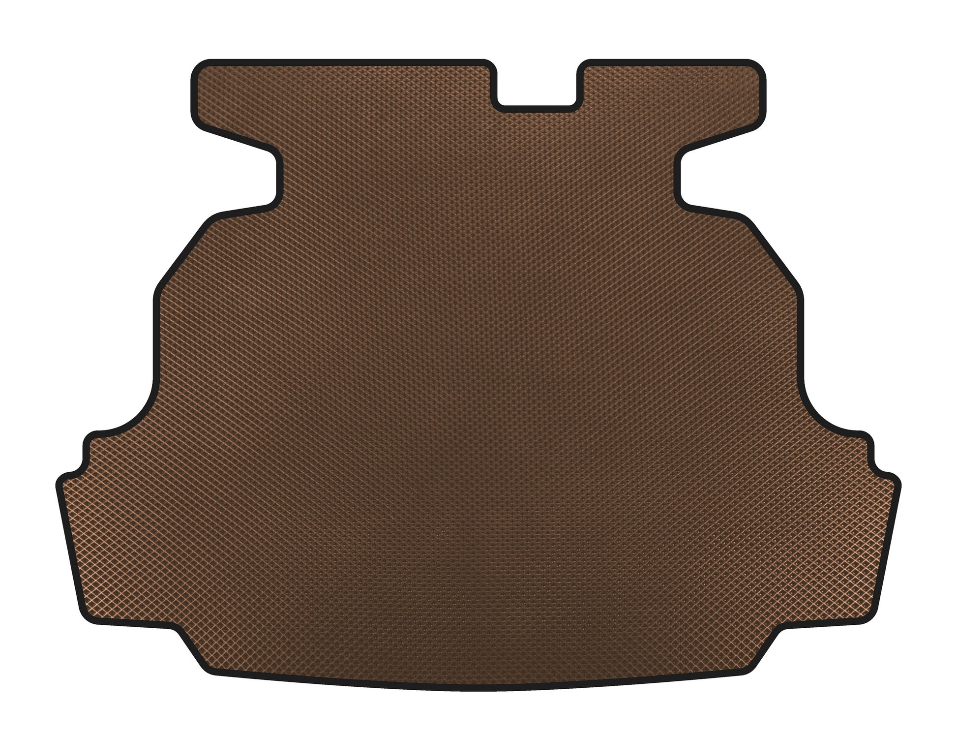 Trunk mat (SD, Brown) for Geely Emgrand EC7 - image 1