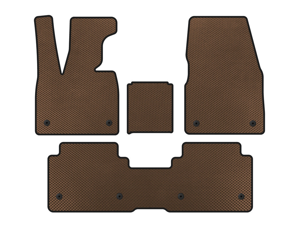 EVA Floor Mats (Brown) for BMW I3 2013-2022 - image 1