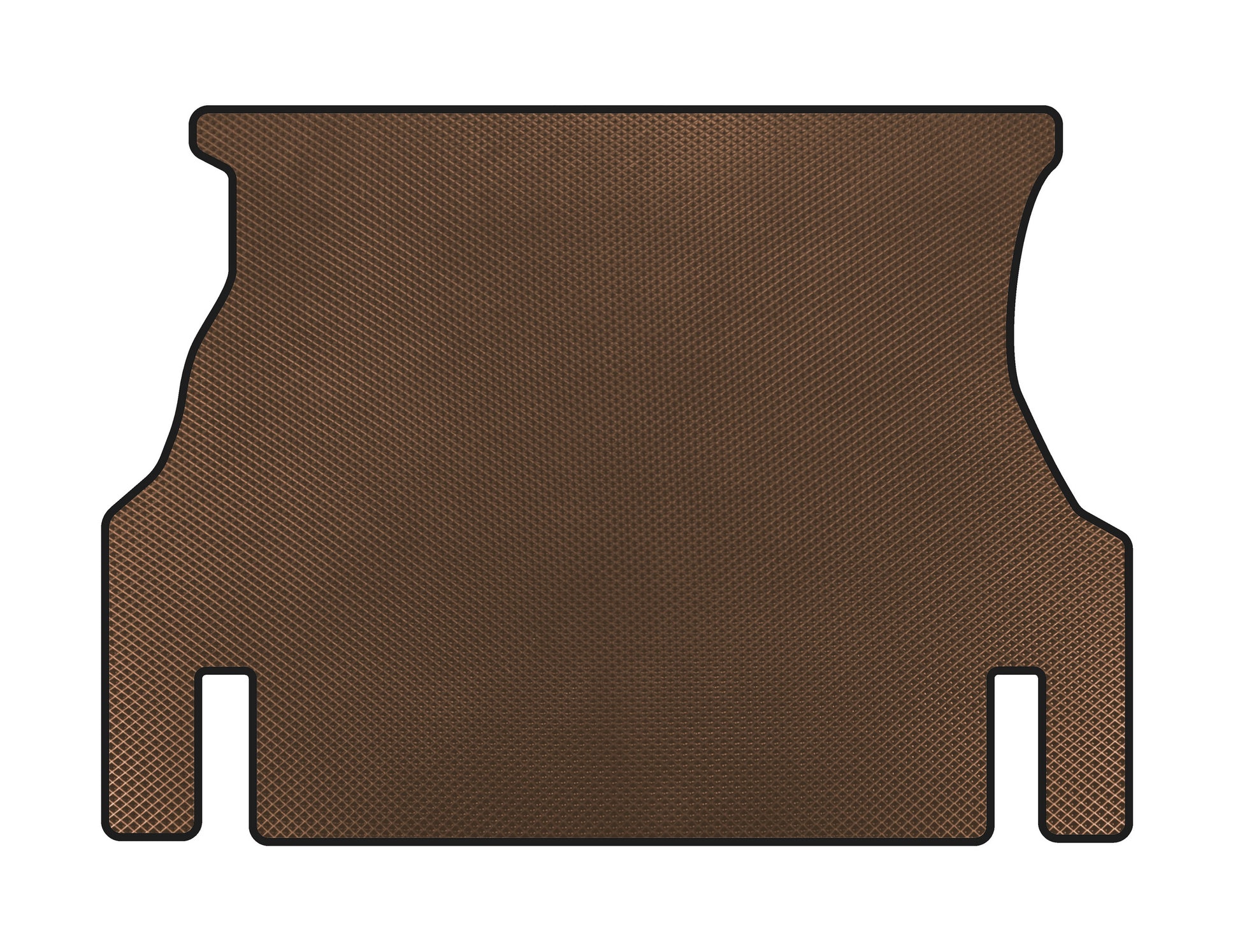 Trunk Mat (SD, 1998-2008, Brown) for Daewoo Nexia 1995-2016 - image 1