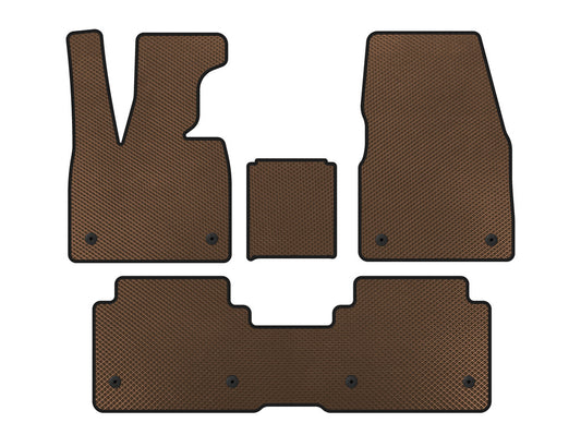 EVA Floor Mats (Brown) for BMW I3 2013-2022 - image 1