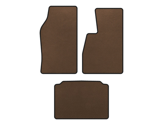 EVA Car Mats (Right-Hand Drive, Brown) for Jeep Grand Cherokee WK 2004-2010 - image 1