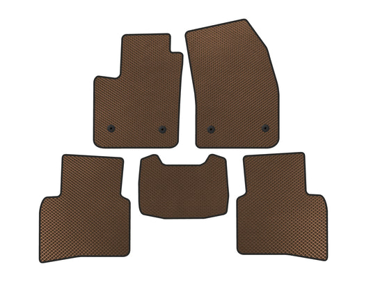 EVA Floor Mats (Brown) for Cadillac XT4 2018- - image 1