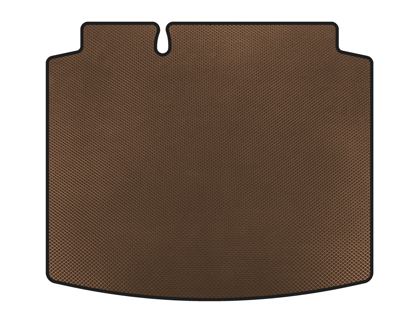 Trunk Mat (HB, 5-Door, Brown) for Seat Leon 2005-2012 - image 1