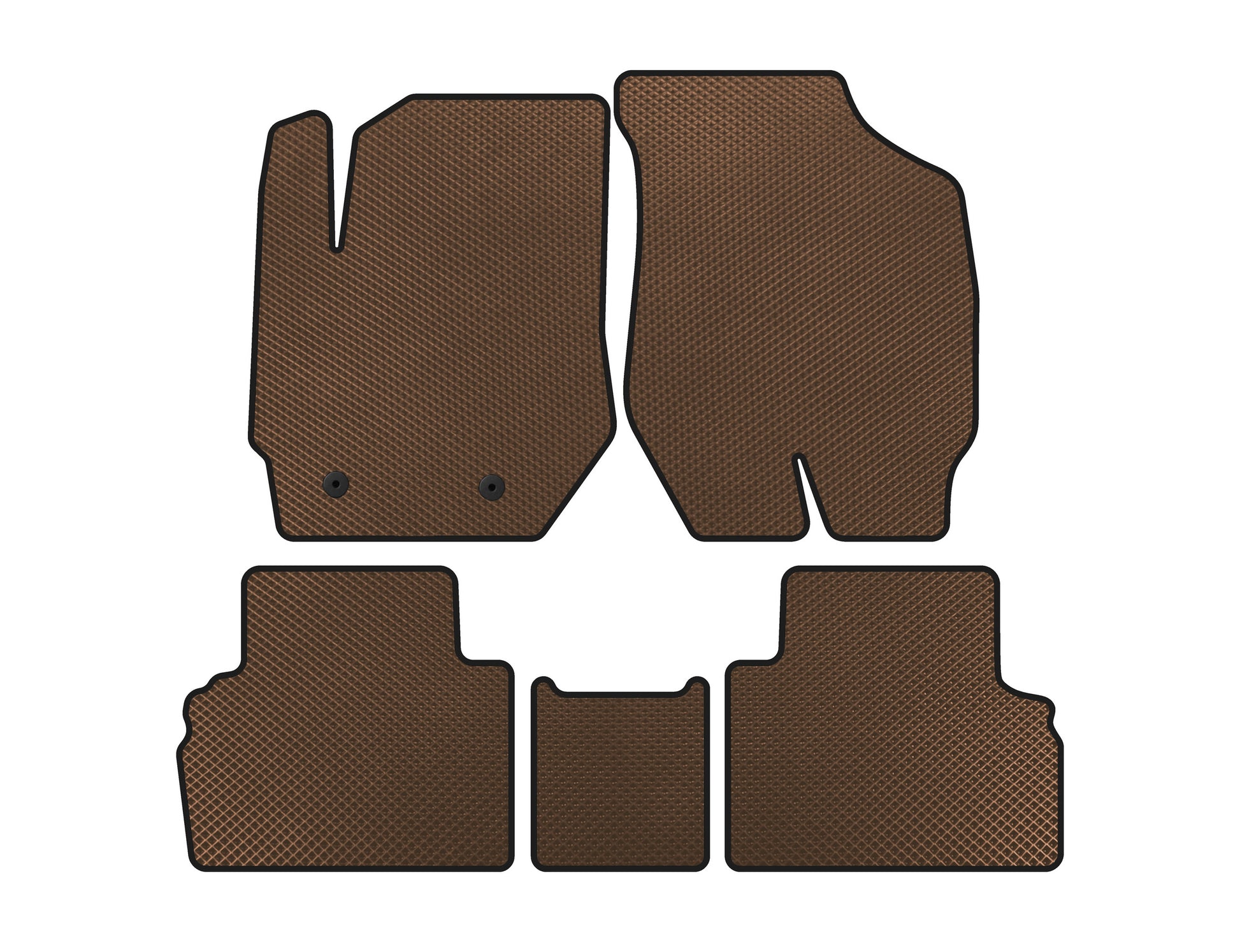 EVA Floor Mats (Brown) for Ford Escape 2008-2013 - image 1