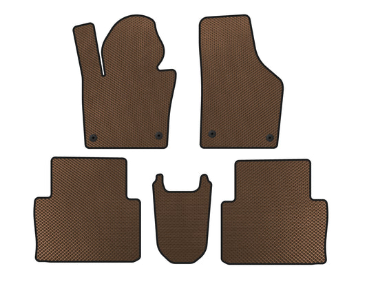 EVA Floor Mats (2015+, Brown) for Seat Alhambra 2010- - image 1