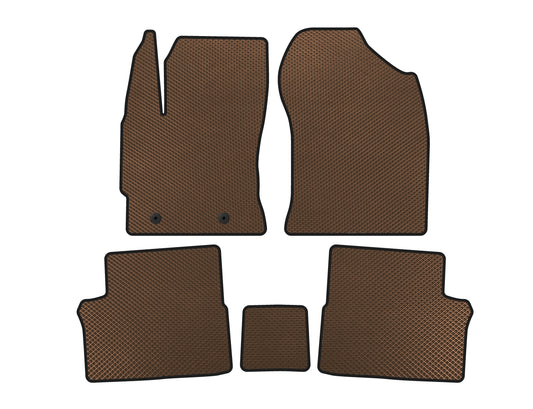EVA Floor Mats (Brown) for Toyota Auris 2012-2018 - image 1