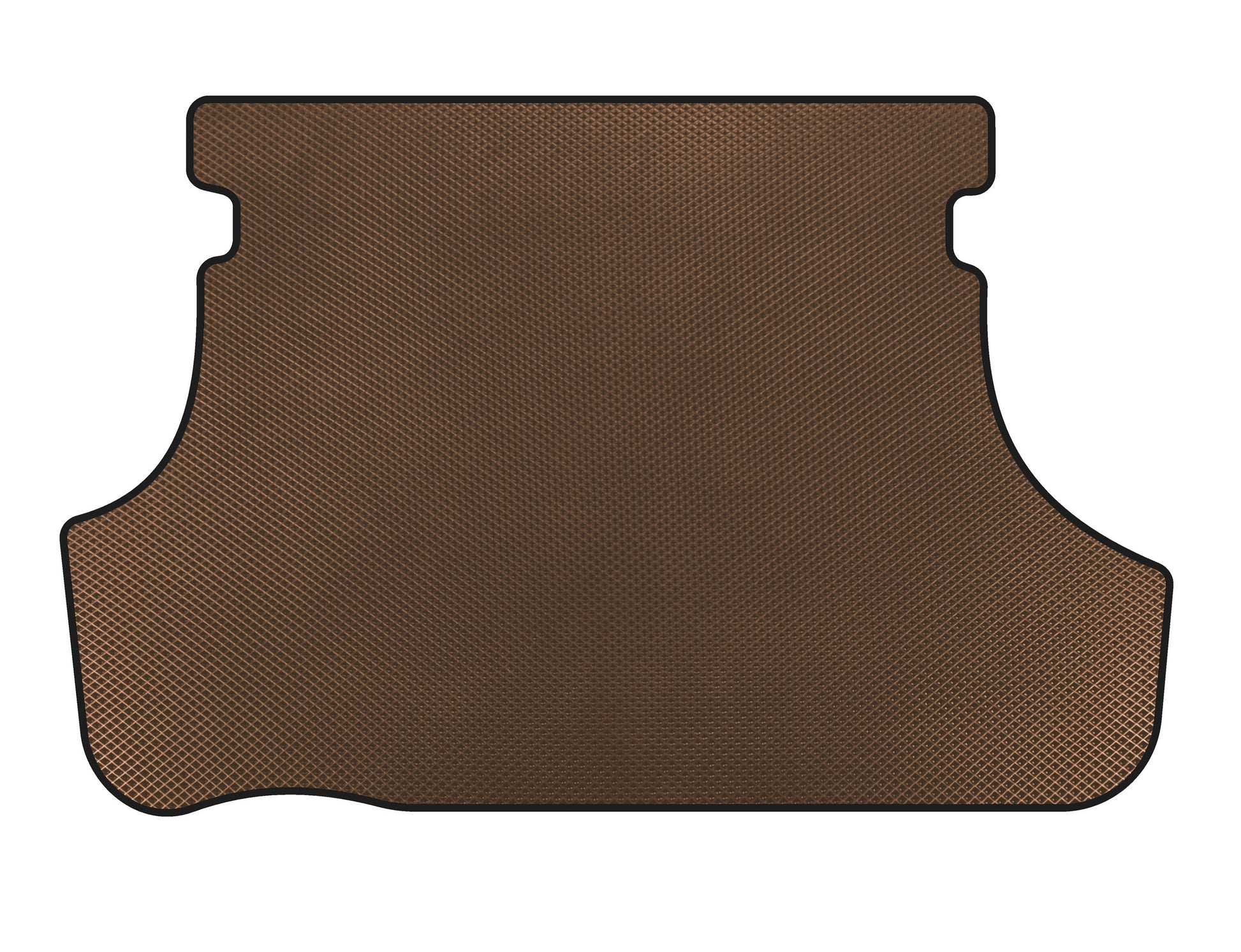 Trunk Mat (SD, USA, Brown) for Toyota Yaris 2006-2011 - image 1