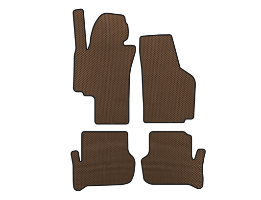 EVA Floor Mats (Brown) for Seat Toledo 2005-2012 - image 1