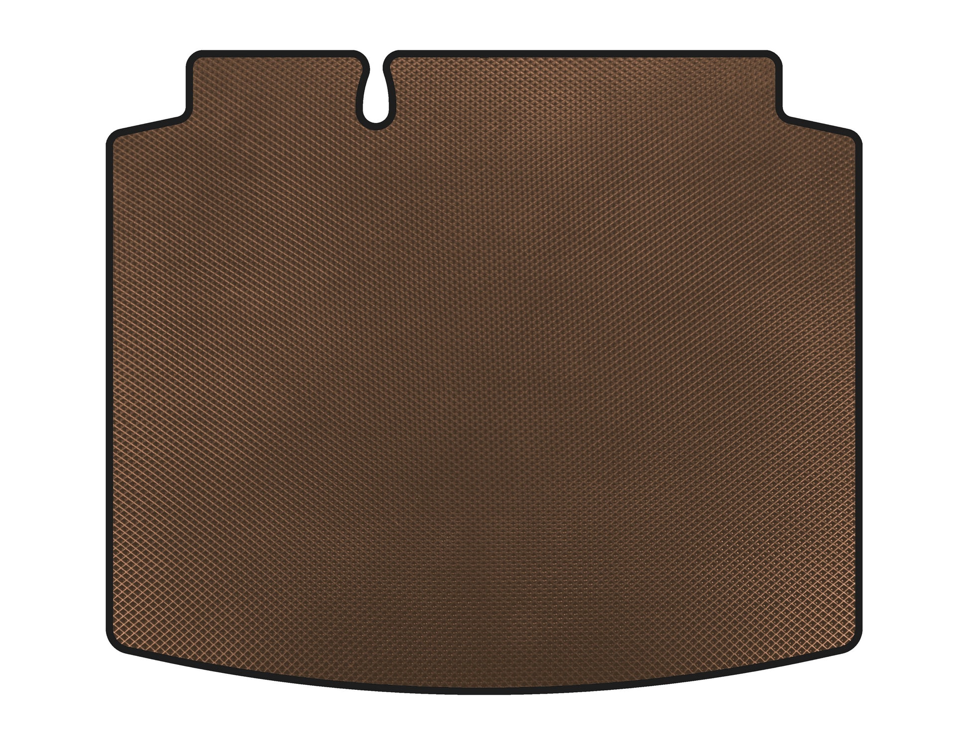 Trunk Mat (HB, 5-Door, Brown) for Seat Leon 2005-2012 - image 1