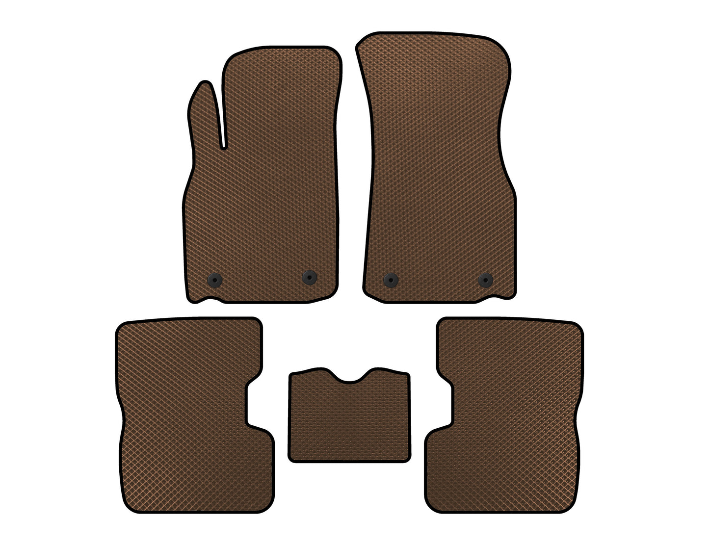EVA Floor Mats (Brown) for MG 3 2011-2024 - image 1