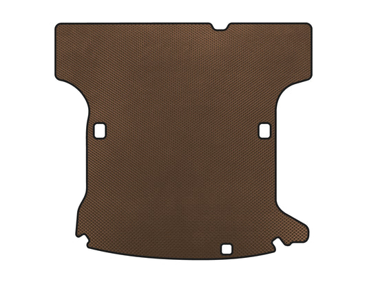 Trunk Mat (SW, 5-Seater/Manual, Pre-Facelift, Brown) for Dacia Logan I 2005-2008 - image 1