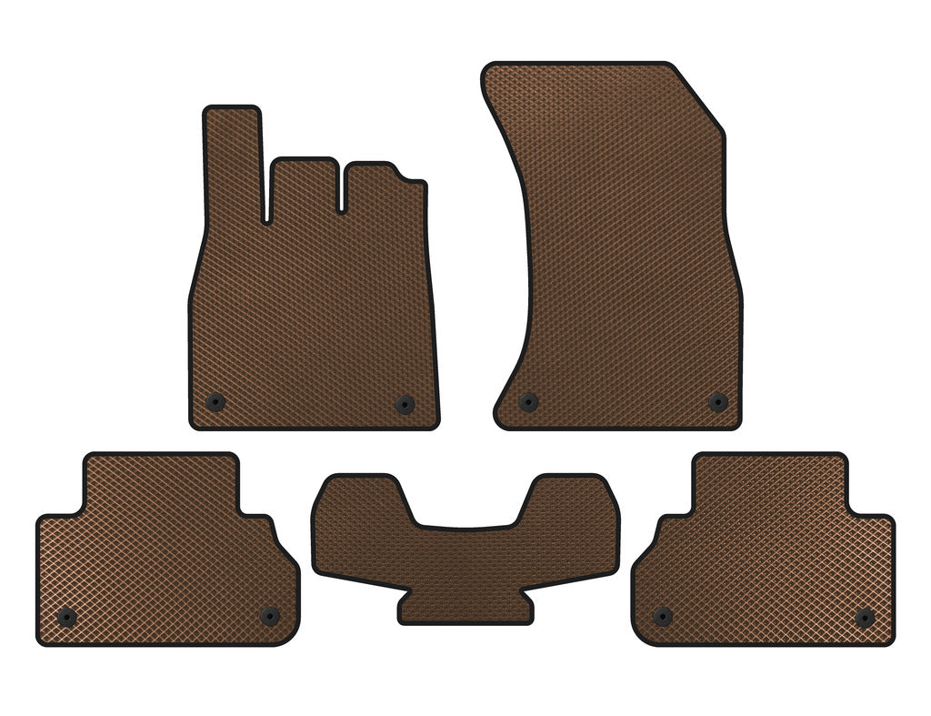 EVA Floor Mats (Brown) for Audi Q5 2017-2025 - image 1