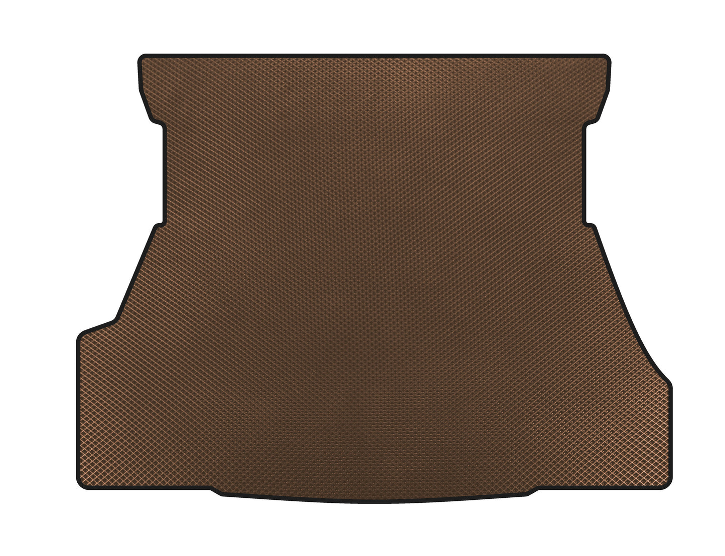 Trunk mat (2000-2003, LB, Brown) for Ford Mondeo 2000-2007 - image 1