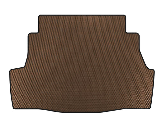 Trunk mat (SD, Brown) for Nissan Almera B10 Classic 2006-2012 - image 1
