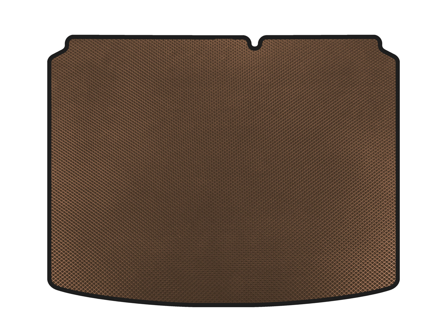 Trunk Mat (Coupe, Brown) for Citroen C-4 2004-2010 - image 1