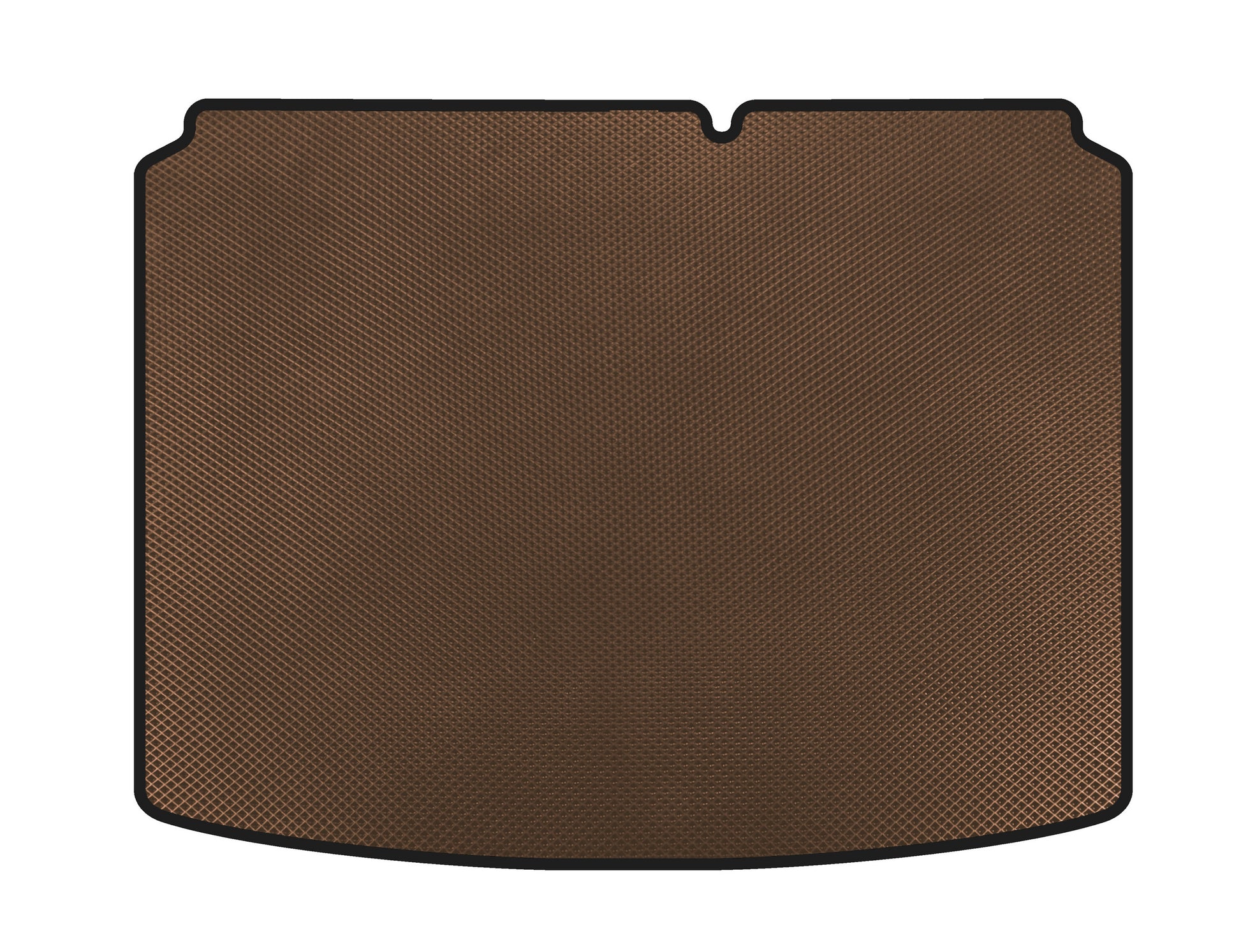 Trunk Mat (Coupe, Brown) for Citroen C-4 2004-2010 - image 1