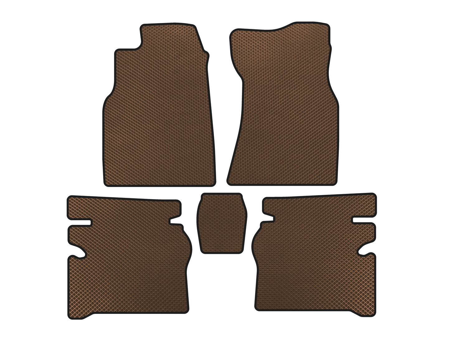 EVA Floor Mats (Brown) for GreatWall Safe 2002-2009 - image 1