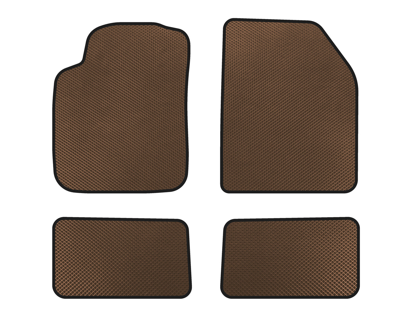 EVA Floor Mats (Brown) for Suzuki Alto 2009-2014 - image 1
