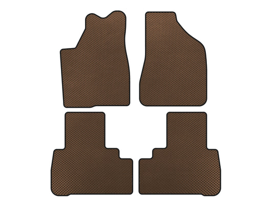 EVA Floor Mats (Brown) for Nissan Murano 2002-2008 - image 1