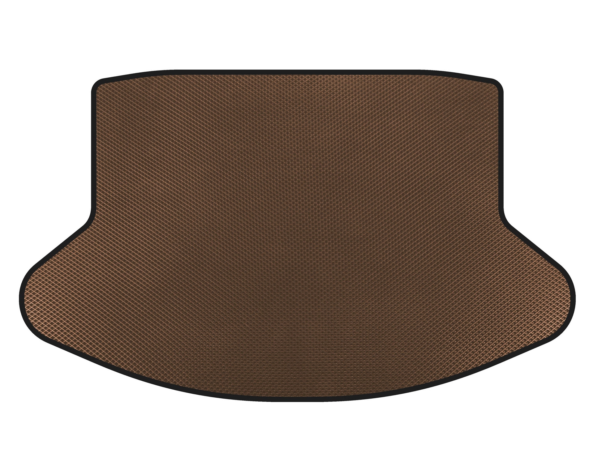 Trunk mat (2015-2019, Coupe, Brown) for Honda Civic Sedan X 2016-2021 - image 1