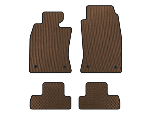 EVA Floor Mats (for R50, Brown) for Mini Cooper R50/52/53 2000-2006 - image 1