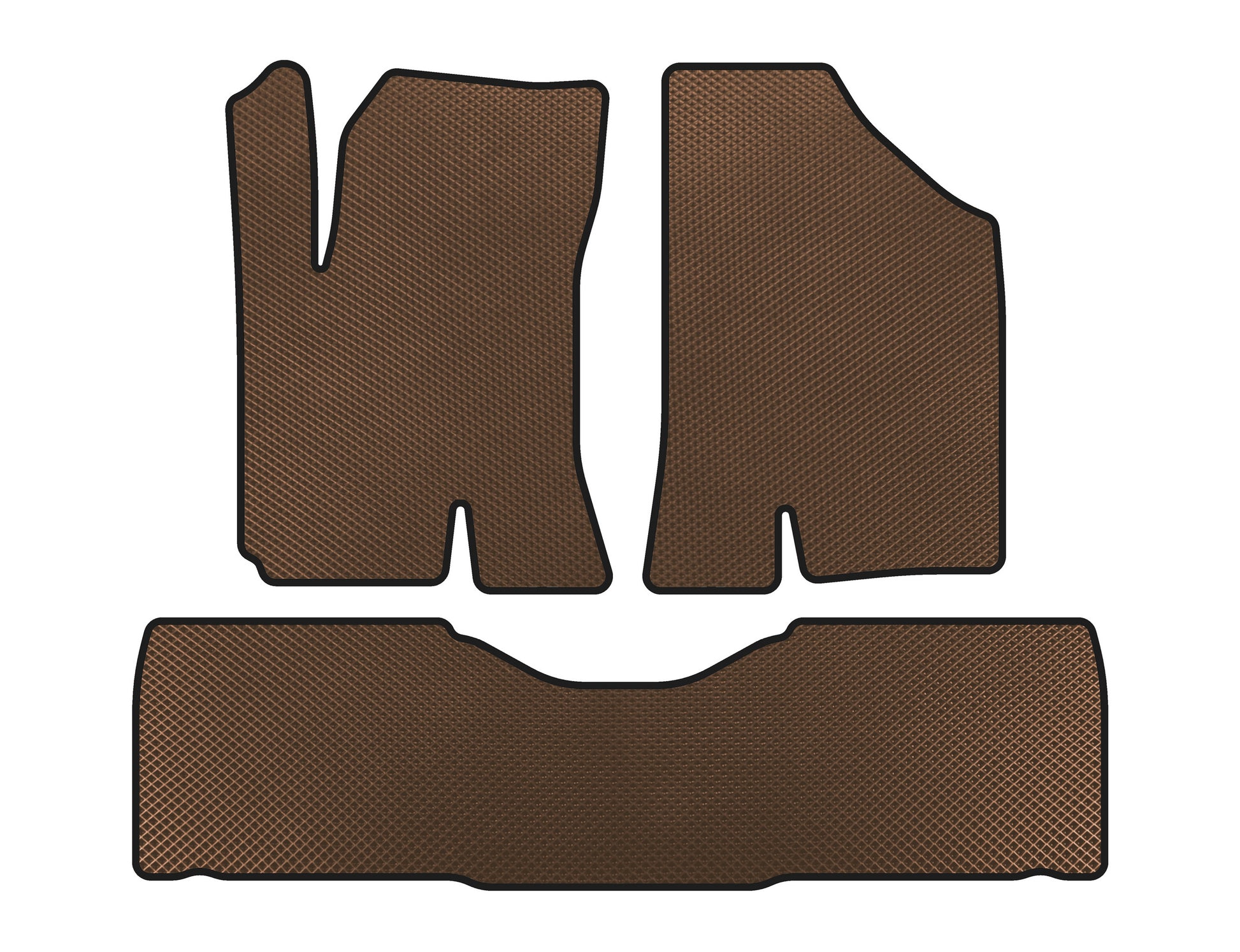 EVA Floor Mats (6-Seater/Electric, Brown) for Leopaard CS9EV 2017- - image 1