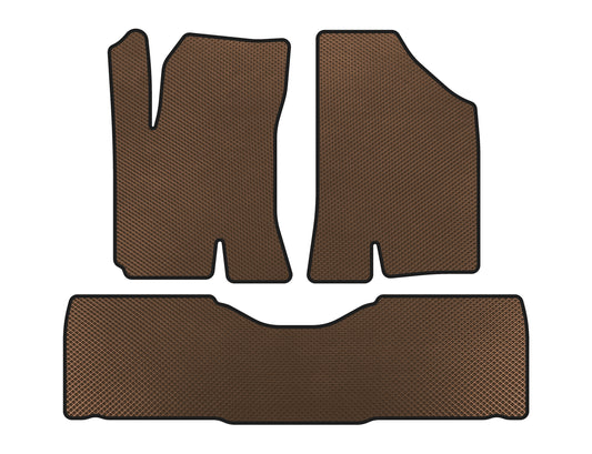 EVA Floor Mats (6-Seater/Electric, Brown) for Leopaard CS9EV 2017- - image 1