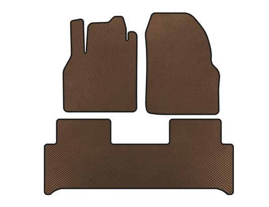 EVA Floor Mats (Brown) for Renault Scenic/Grand 2003-2009 - image 1