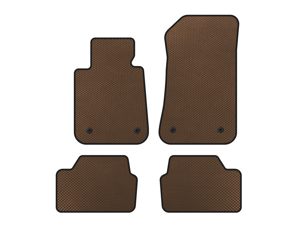 EVA Floor Mats (Brown) for BMW 1 Series E81/82/87/88 2004-2011 - image 1