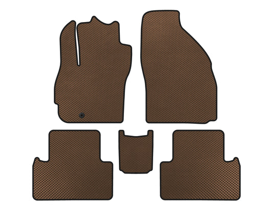 EVA Floor Mats (2 Rows, 7-Seater, Brown) for Mazda 5 2005-2009 - image 1