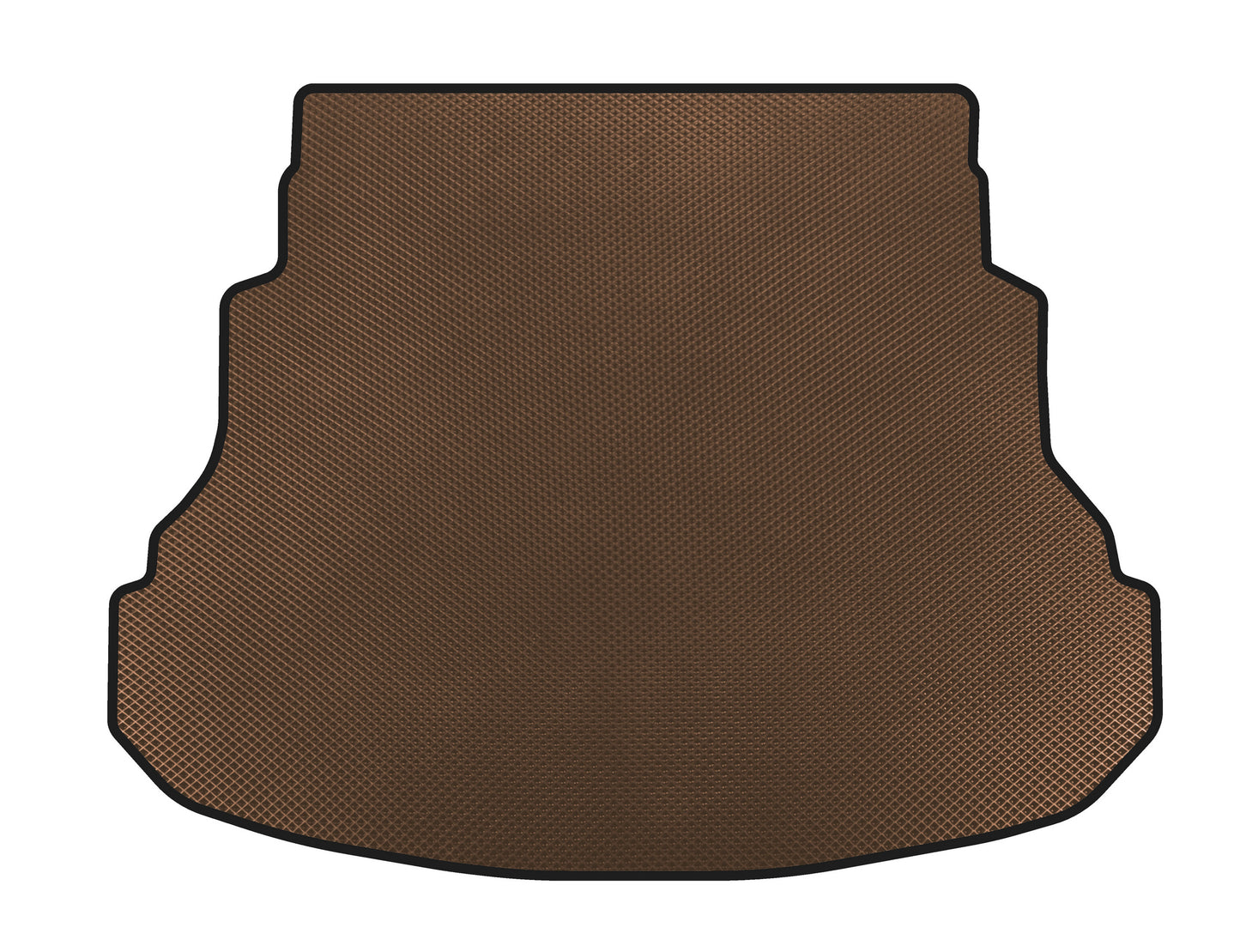 Trunk Mat (Coupe, Brown) for Hyundai Genesis BH 2008-2013 - image 1
