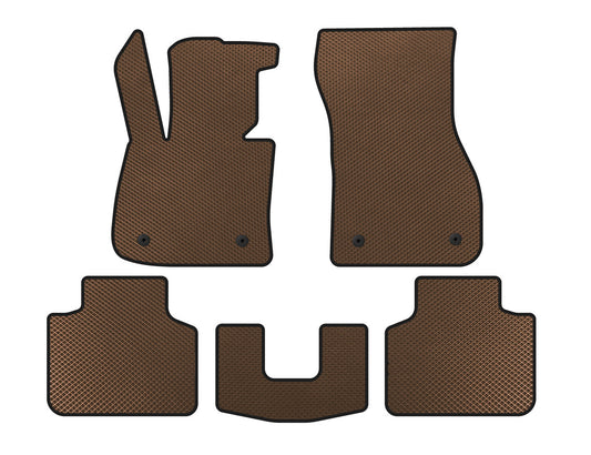 EVA Floor Mats (for F45, Brown) for BMW 2 Series Active Tourer F45/F46 2014-2021 - image 1