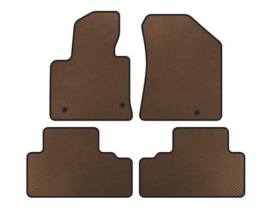 EVA Floor Mats (Brown) for Kia Carens 2012- - image 1