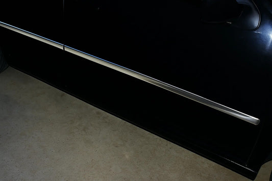 Door Mouldings Stainless Steel (4 pcs) for Volkswagen Bora 1998-2004 - image 1