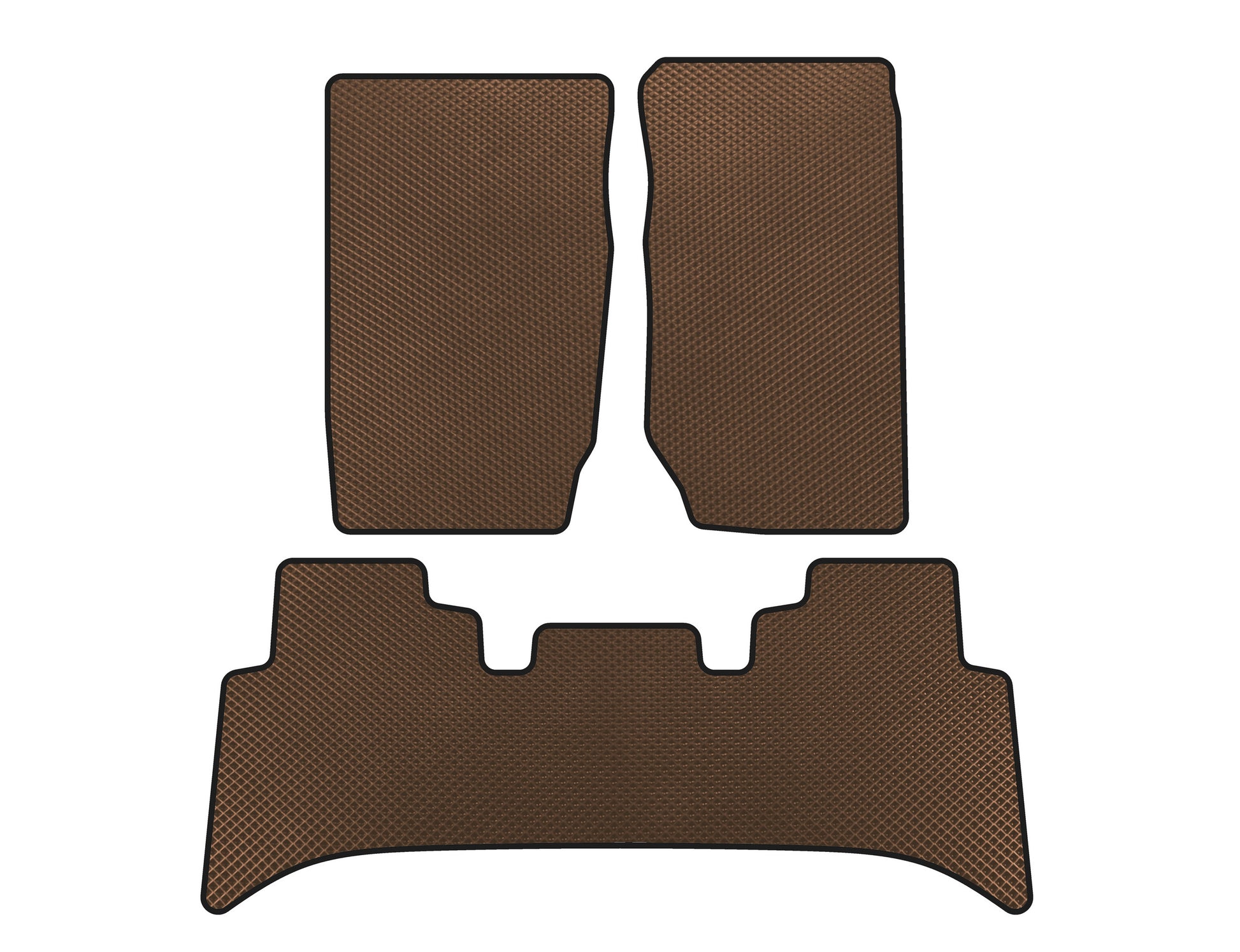 EVA Floor Mats (Brown) for Range Rover II P38A 1997-2002 - image 1