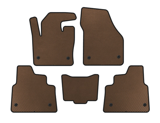 EVA Floor Mats (Brown) for Land Rover Discovery Sport 2014- - image 1