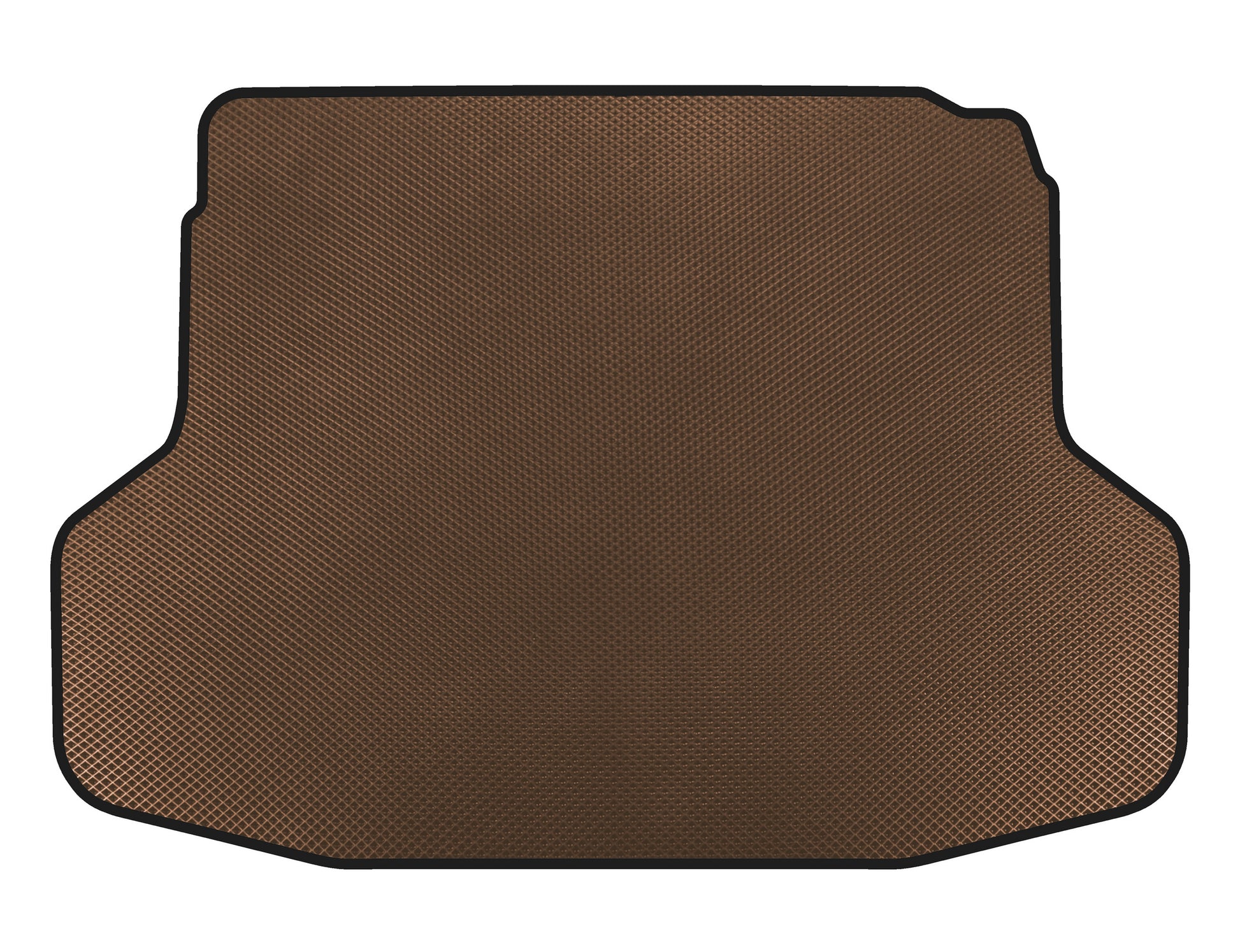 EVA Trunk Mat (Coupe, Brown) for Honda Civic Sedan VII 2001-2006 - image 1