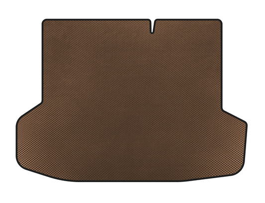Trunk mat (SD, Brown) for Kia Rio 2005-2011 - image 1