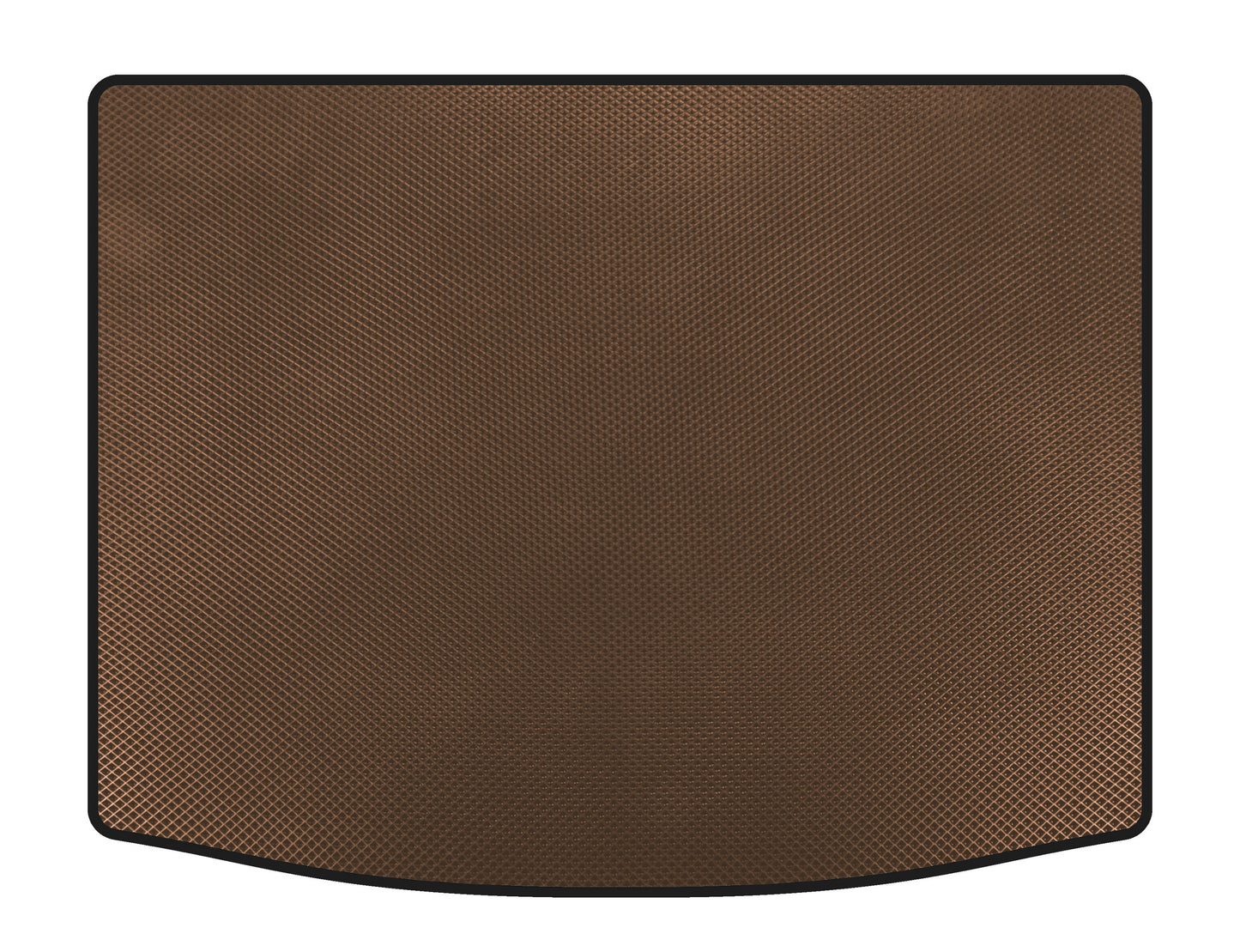Trunk Mat (HB, 5-Door, Brown) for Seat Leon 2013-2020 - image 1