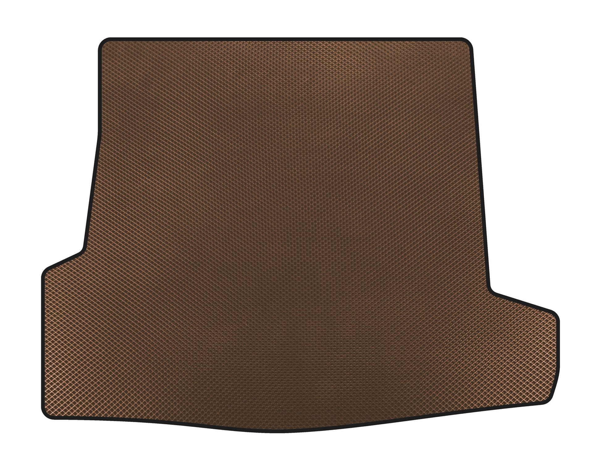 Trunk Mat (2006-2009, SD, Brown) for Skoda Superb 2001-2009 - image 1