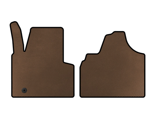 EVA Floor Mats (Brown) for Citroen Jumpy 2007-2017 - image 1