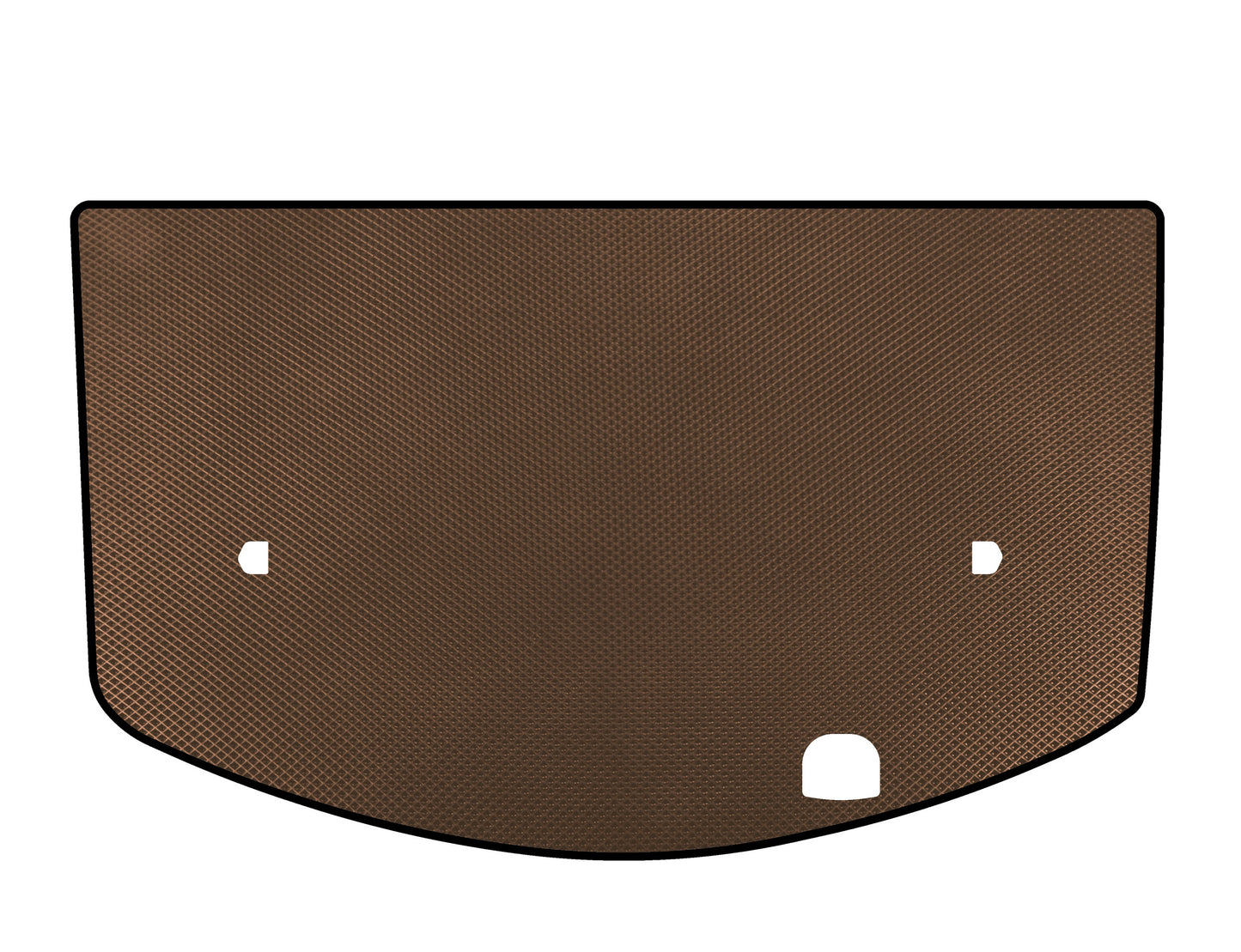 Trunk Mat (2005-2013, Brown) for SsangYong Action 2005-2018 - image 1