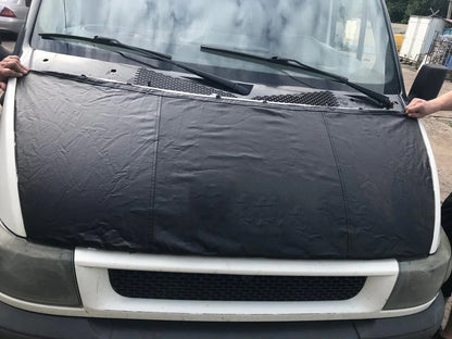 Hood Bra (2000-2006, Leatherette) for Ford Transit 2000-2014 - image 3