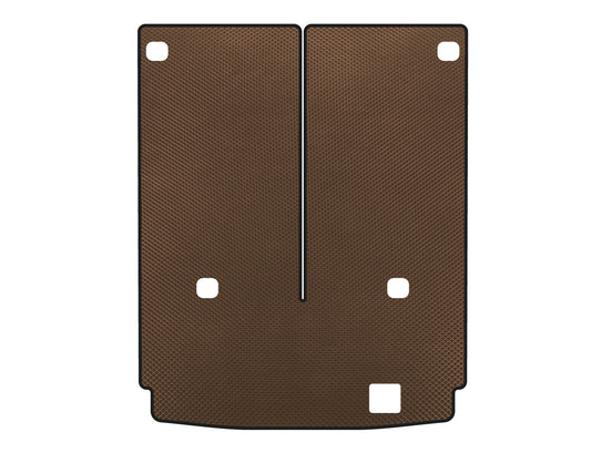 Trunk Mat (7-seater with folded 3rd row, Brown) for Mercedes GL сlass X164 2006-2012 - image 1