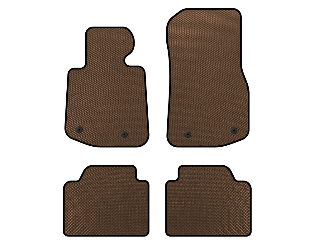 EVA Floor Mats V2 (Brown) for BMW 4 Series F-32 2012-2020 - image 1