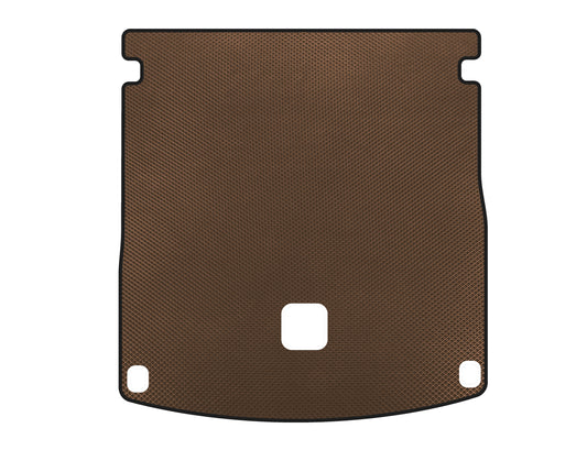 Trunk mat (2011-2015, SW, Brown) for Hyundai I-40 - image 1